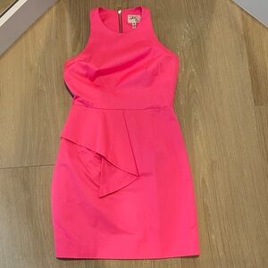 Milly Vibrant Pink Mini Dress
